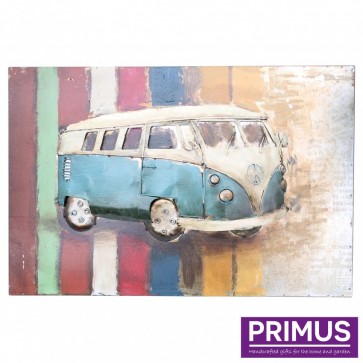 Retro Campervan 3D Wall Art *