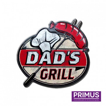 Dad's Grill Plaque - 36 x 38cm