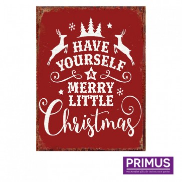 Have Yourself a Merry Little Christmas Plaque - 25 x 33cm