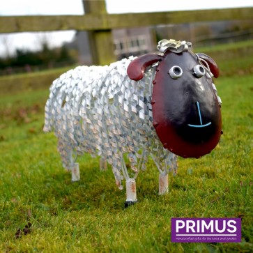 Small Metal Sheep 21cm