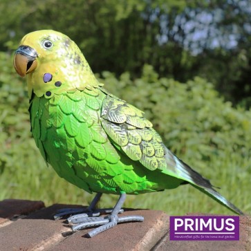 Green Metal Budgie