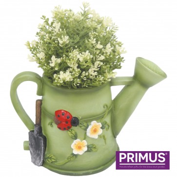 Watering Can Planter (Frost Proof Polyresin) Green