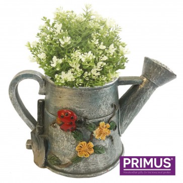 Watering Can Planter (Frost Proof Polyresin) Grey