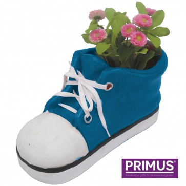 Shoe Planter Large (Frost Proof Polyresin) Blue