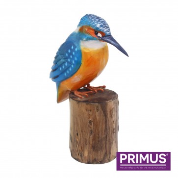 RSPB Hand Crafted Wooden Kingfisher with Display Box