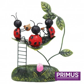 Miniature Metal Life Ladybird Welcome Tea Party